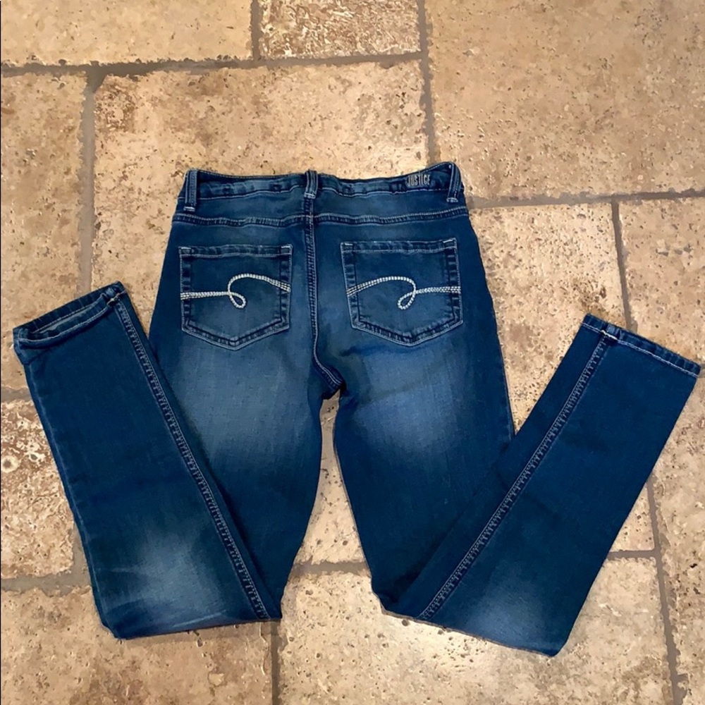 Justice Mid Rise Super Skinny Jean - Picture 3 of 3